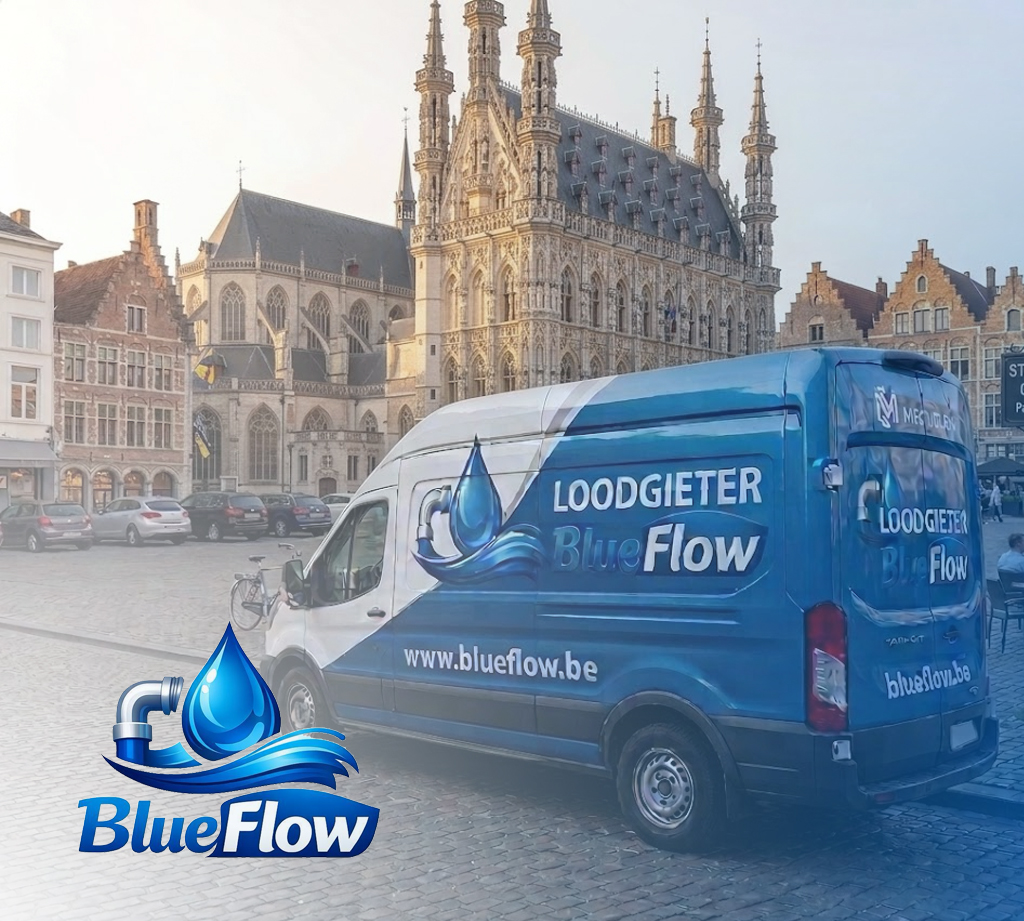 BlueFlow loodgieter aan het werk in Leuven